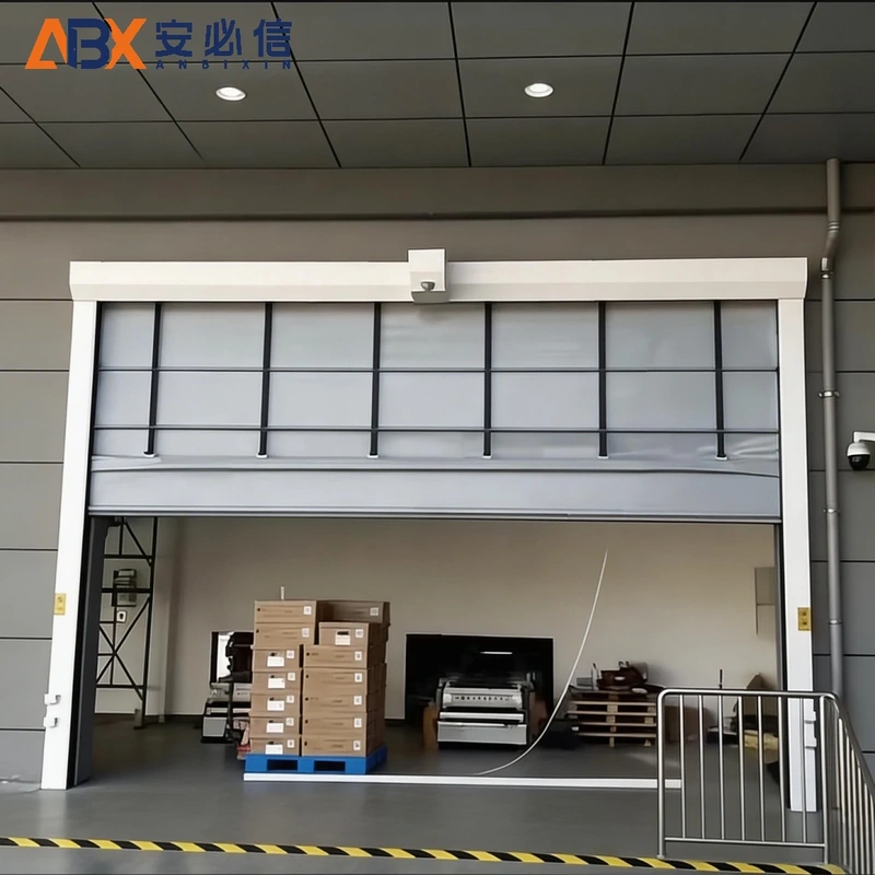 石家庄软帘堆积门
